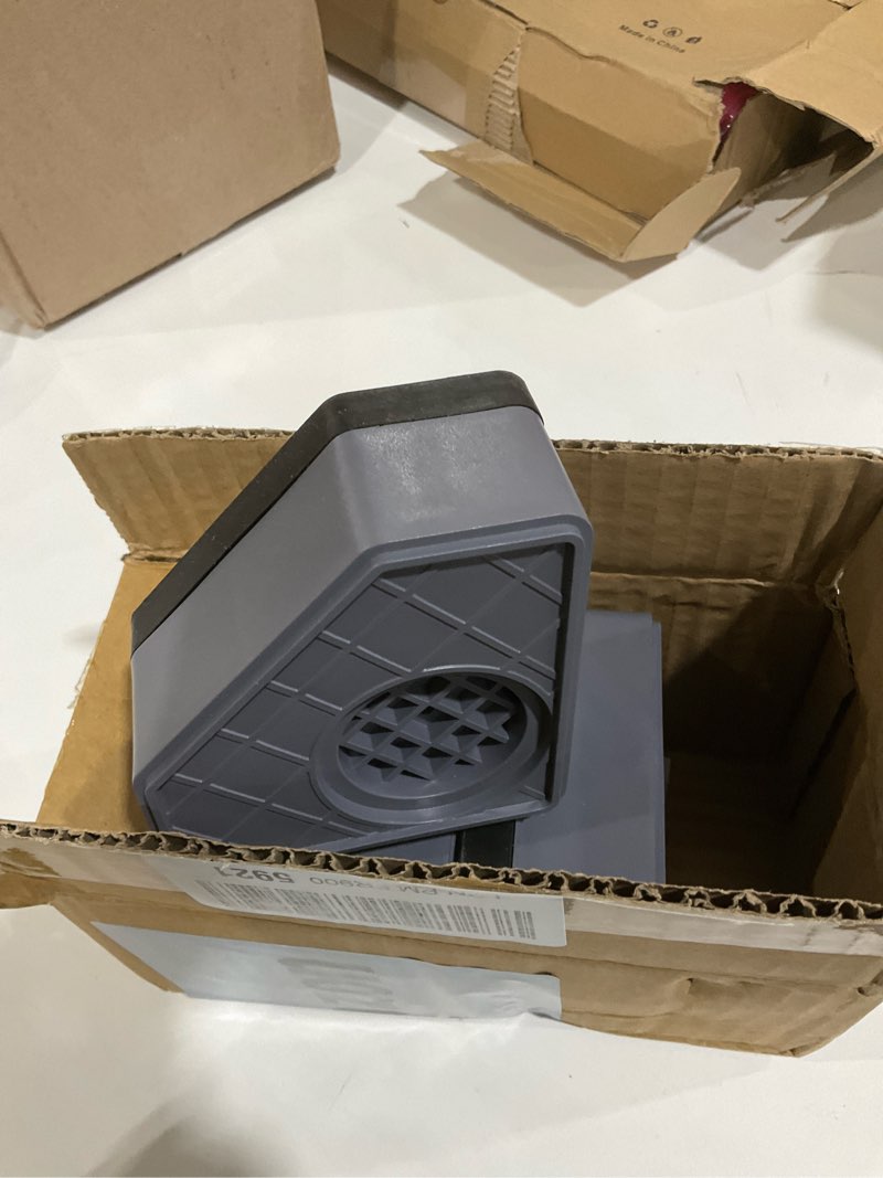 Condition photo showing As Is for 4Pcs Anti Vibration Pads for Washing Machine, Stops Washer Dryer Moving, Prevents Noise, Vibration Transfer, Antivibration Stabilizer Support Feet (Increase1.8in)