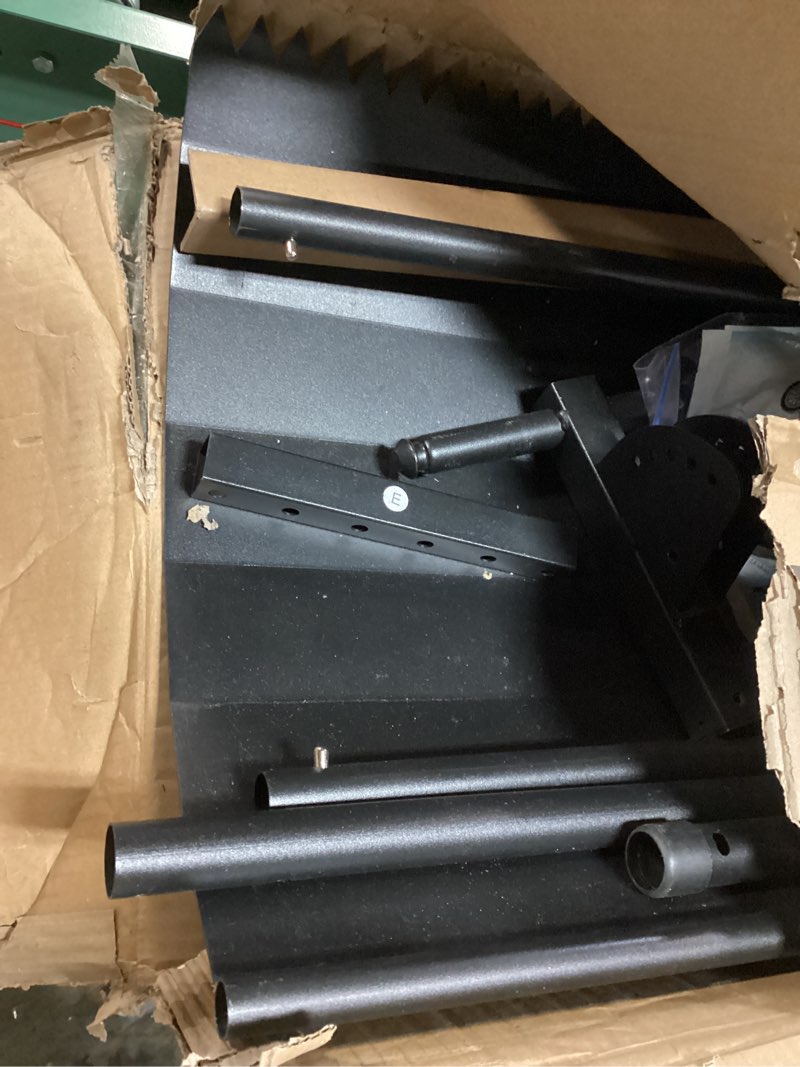 Condition photo showing As Is for Heavy Duty Snow Shovel with Wheels, 29 Inch Ice and Snow Dual Use Snow Shovel for Driveway, Angle Adjustable Blade & Handle Snow Pusher Shovel, Efficient Snow Removal for Driveway