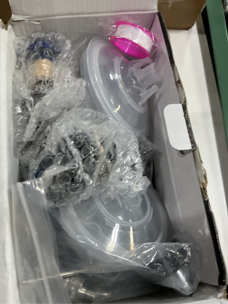 Condition photo showing New/Like New for hvlp air spray gun kit includes 10 disposable 650ml paint cups with 1.4/1.7/2.0mm nozzles. the automotive paint spray gun can be used for primer, clear topcoat application(black)