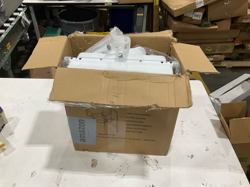 Condition photo showing Good Condition for Raised Toilet Seat with Handles for Elderly - Toilet Seat Risers for Seniors with Adjustable Padded Arms - Elevated Toilet Safety Seat for Standard or Elongated Commode