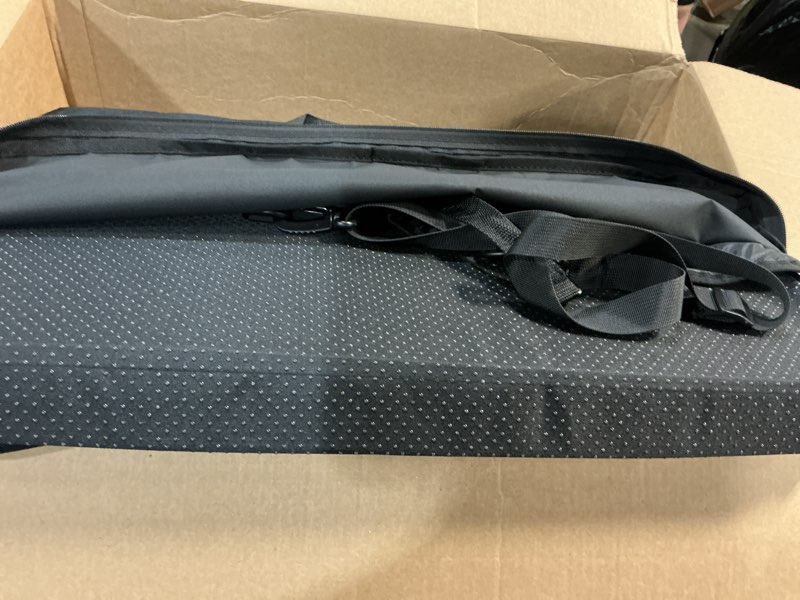 Condition photo showing Good Condition for back seat extender for dogs-large space, dog car seat cover hard bottom holds 420lbs, sturdy backseat extender for dogs,upgraded waterproof pet car bed dog hammock for car, suv,truck, black l - for cars/ mid-size suv/ small truck black