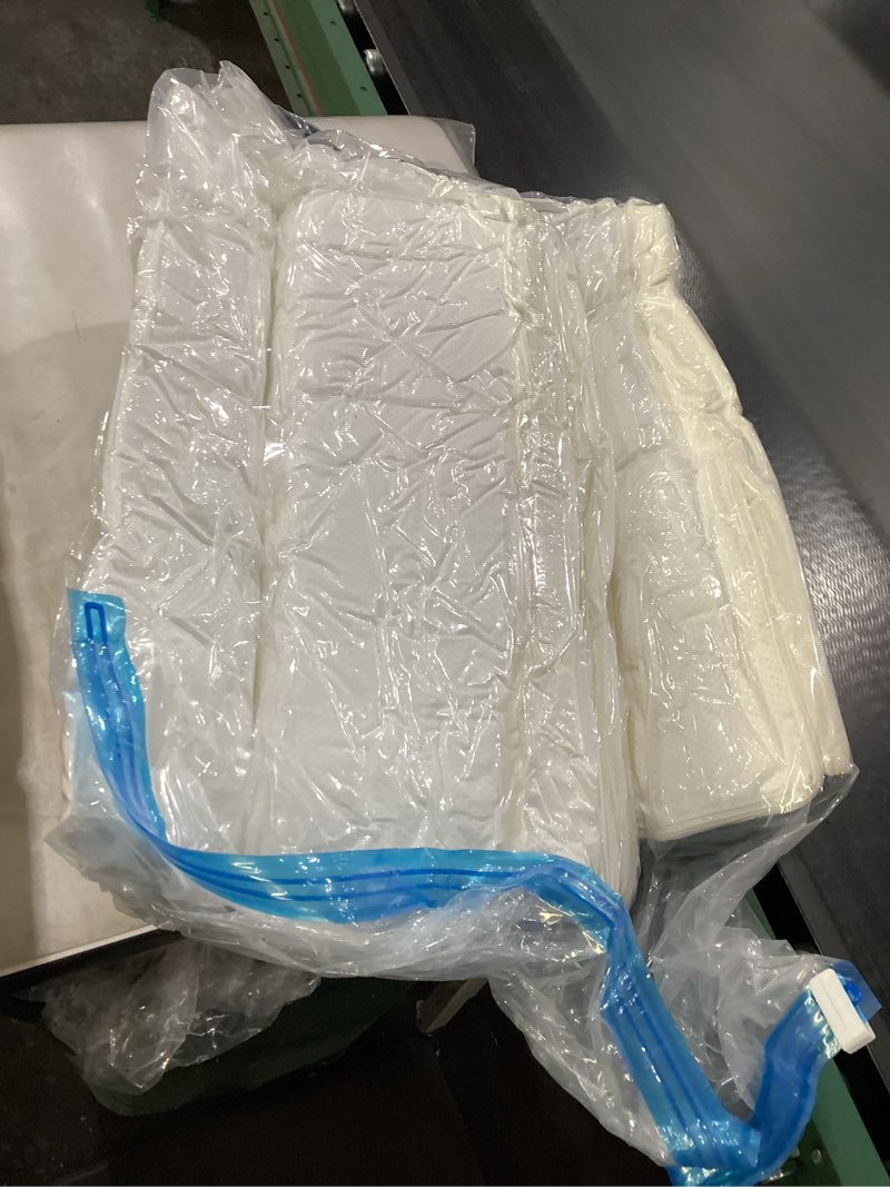 Condition photo showing As Is for Lunix 4pcs Orthopedic Bed Wedge Pillow Set, Post Surgery Memory Foam for Back, Knee, Leg Pain Relief, Sitting Pillow for Sleeping, Acid Reflux, GERD, with Hot Cold Pack, Navy White Navy