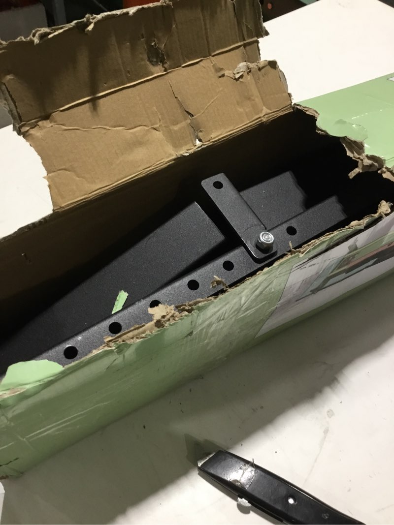 Condition photo showing Good Condition for Foldable | Heavy-Duty Ladder Extender Pro, High Strength Steel Material Design Ladder Extension Pro for Stairs w/Non-Slip Mat, 11.4-18" Adjustable Height, Applicable Ladder Feet Spacing 25" Pro 11.4-18"