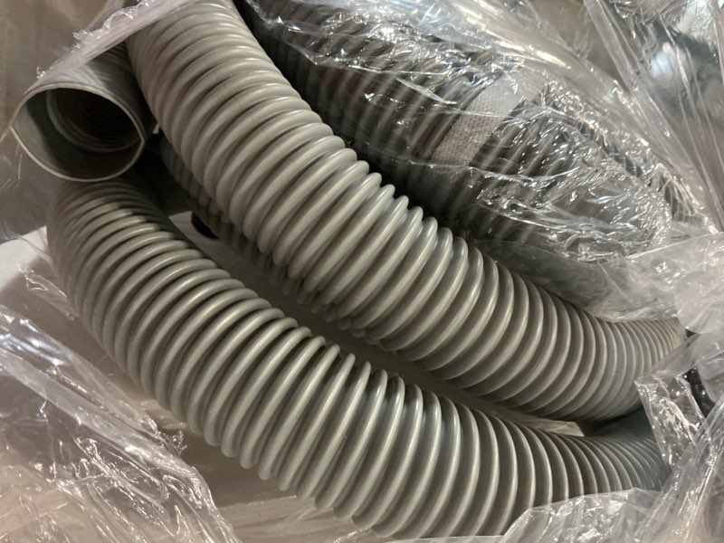 Condition photo showing Good Condition for 1.5" x 59" above ground pool hoses heavy duty, replacement hose leak-proof for filter pumps & salt systems, pool hoses for above ground pools with 8 metal clamps?gray,4pcs) 4pcs gray