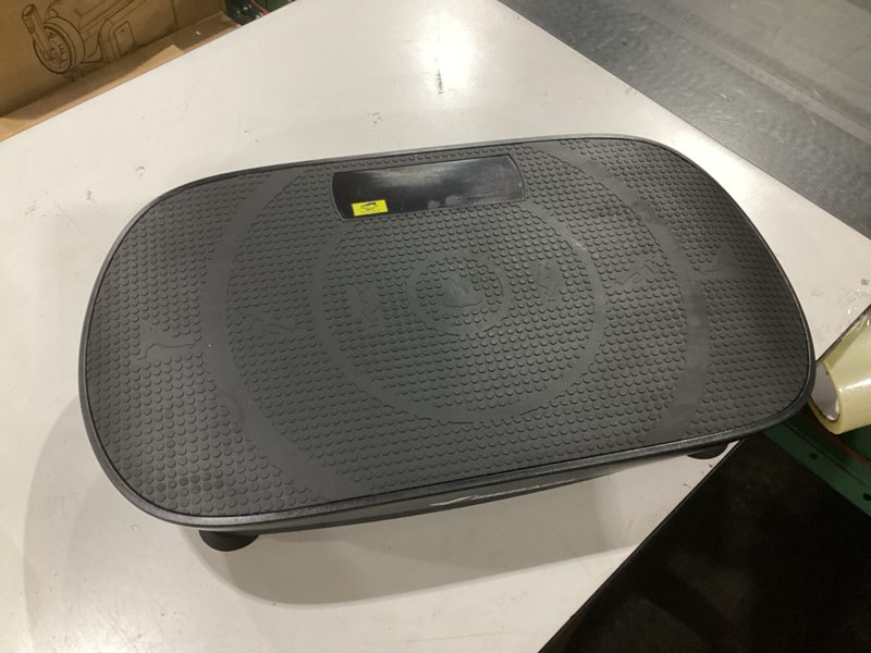 Condition photo showing Good Condition for **no power cord**merach vibration plate exercise machine, whole body workout equipment for women, bluetooth and silicone pedal, vibration plate with auto mode, vibrate fitness platform for home