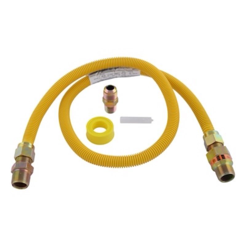 5/8" OD  Gas Range  Connector Kit