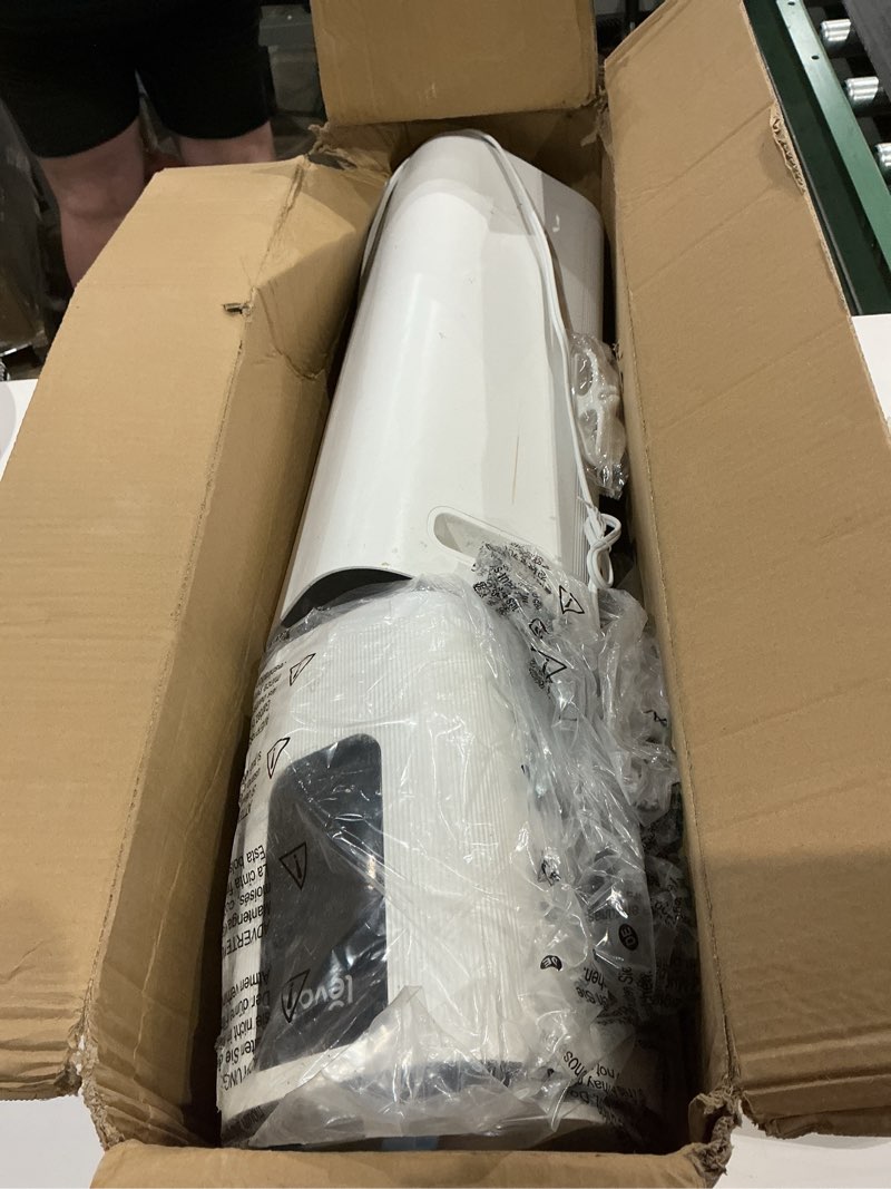 Condition photo showing As Is for levoit oasismist 1000s (10l) smart humidifier for home large room bedroom, last 100 hours suitable for indoor plant, cover up to 600ft², easy top fill, remoter & voice control, auto mode, quiet, white smart cool mist humidifier 10l
