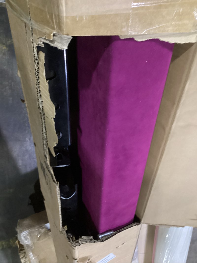 Condition photo showing Good Condition for fbsport 8ft adjustable balance beam: high and low floor beam gymnastics equipment for kids/adults,gymnastics beam for training,practice, physical therapy and professional home training with legs purple