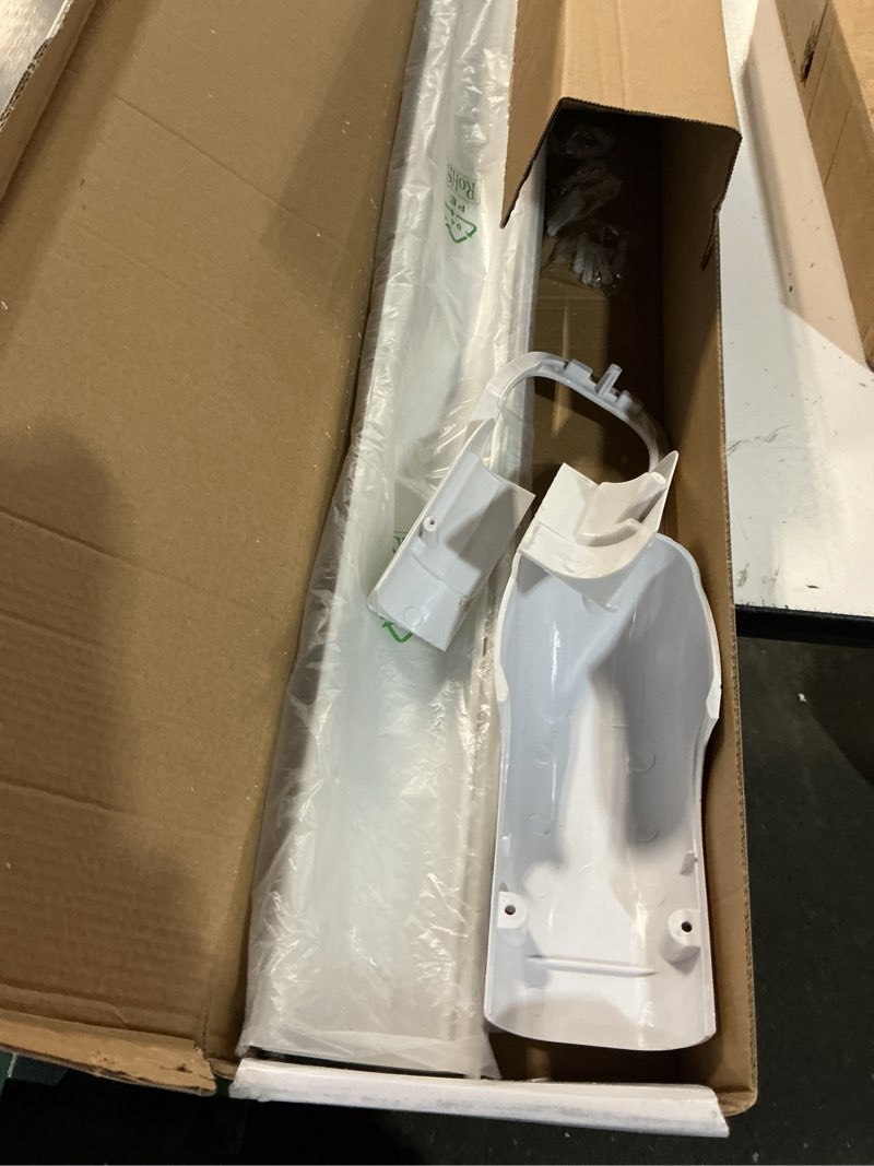Condition photo showing As Is for mini split line set cover: 3'' 22.5 ft decorative minisplit lineset cover kit, paintable pvc & pp universal for mini split, air conditioner, central ac, hvac heating system line protection 3" x 22.5 ft