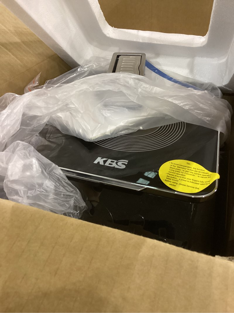 Condition photo showing Good Condition for KBS 3LB Programmable Bread Maker,20-in-1 Automatic Bread Machine with Ceramic Pan & Fruit Dispenser, 750W Dual Heaters Bread Maker Machine with Quiet Brushless Motor,Stainless Steel,15H Timer,3 Colors 100% Stainless Steel Silver