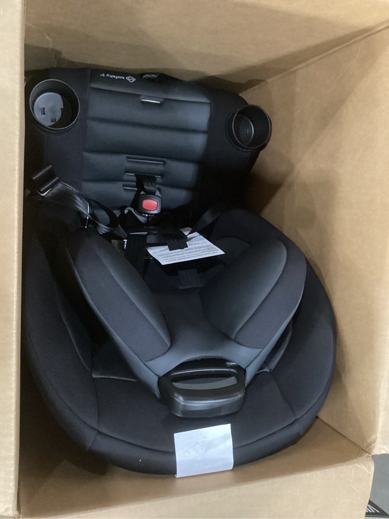 Condition photo showing Good Condition for Safety 1st Ellaris 3-in-1 Convertible Car Seat, Slim Fit Design, Rear & Forward-Facing, 5-Position Headrest, 3-Across Fit, Travel-Friendly with Machine-Washable Seat Pad, Smokey Haze