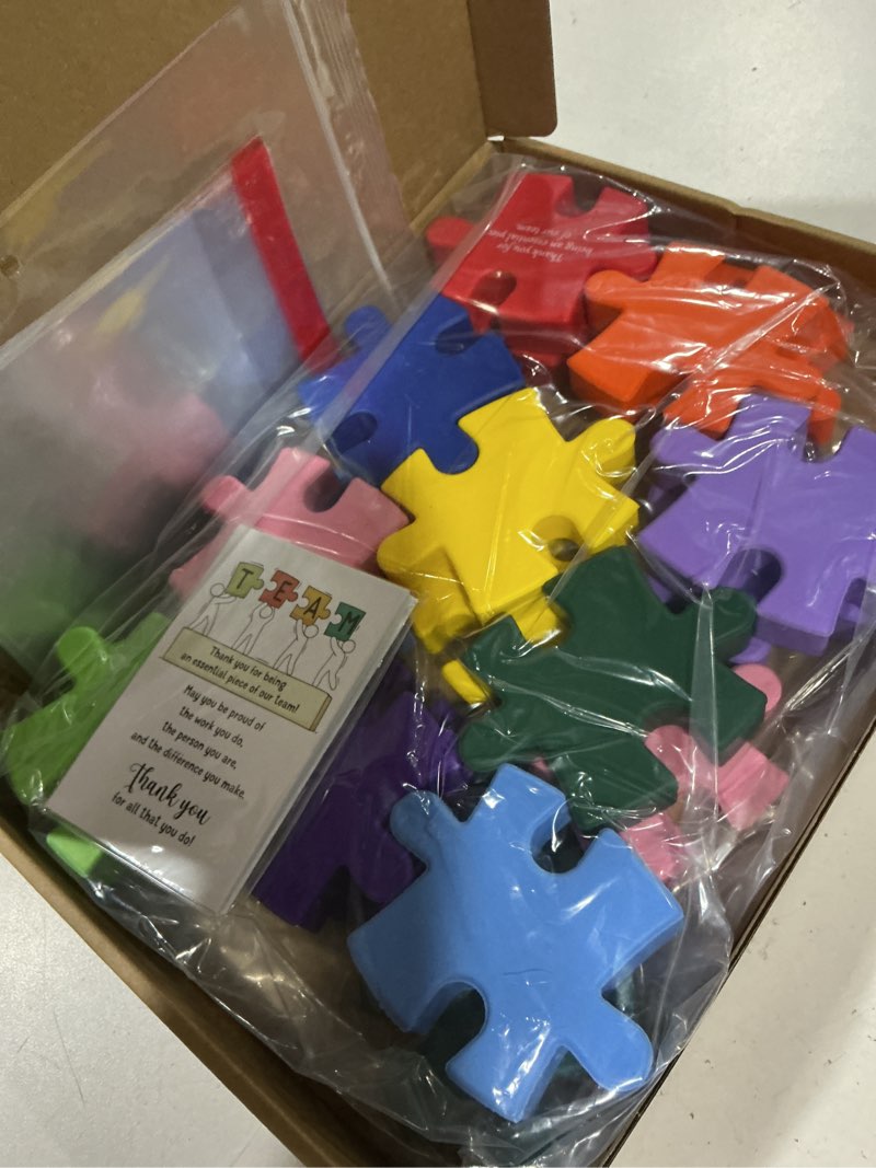 Condition photo showing Good Condition for meooeck team employee appreicaiton week gifts bulk inspiational puzzle stress ball with thank you card for office coworker(20,motivational) 20 motivational