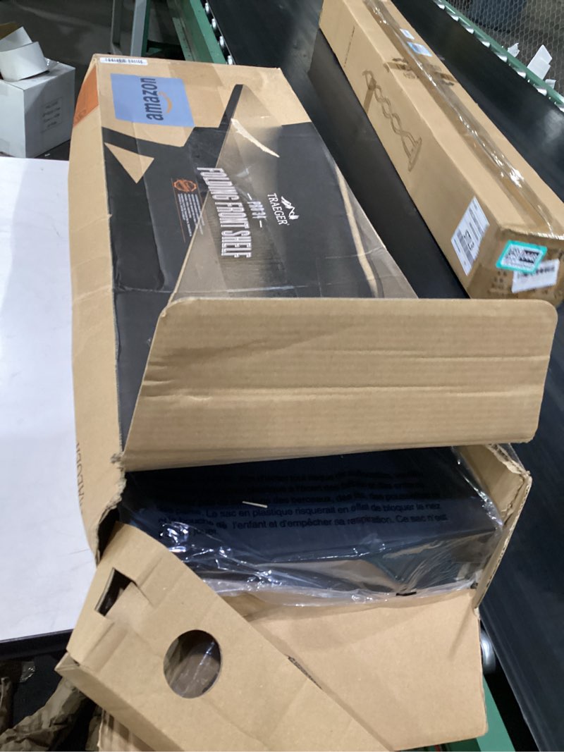 Condition photo showing Good Condition for traeger grills bac363 34 series folding front shelf grill accessory (fits pro 34, eastwood 34) folding shelf