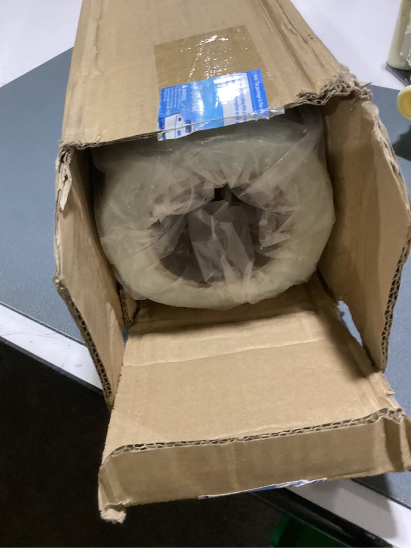 Condition photo showing Good Condition for fiberglass mat 50 in x 30 ft, 125 sq. ft fiberglass chopped strand mat resin & epoxy compatible, boat marine roofing repair fiber glasses sheet roll package 1 oz/1 sq. ft