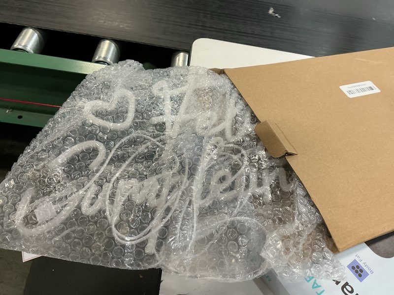 Condition photo showing Good Condition for Planzo Feliz Cumpleaños Led Neon Sign Light Spinish Happy Birthday Heart Wall Sign Decor Fiesta Mexican Themed Birthday Party Backdrop Banner Gifts 15.75"x10.12" USB Feliz cumpleaños cold white
