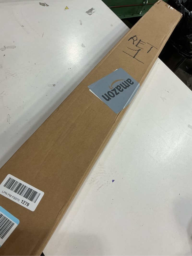 Condition photo showing Good Condition for Linear Bar Air Grille 48" X 4", Aluminum Air Supply/Return Grilles,Easy Air Flow,Removable Grille/Door-HVAC Air Vent Cover,White[Outer Dimensions: 48.8"w X 4.8"h]