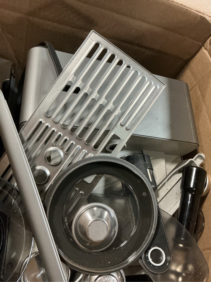 Condition photo showing As Is for Breville Barista Express Espresso Machine BES870XL, Brushed Stainless Steel