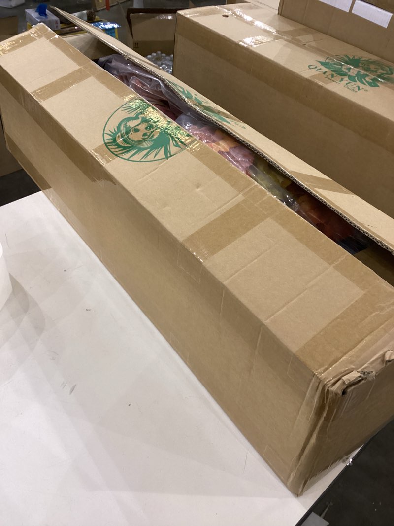 Condition photo showing Good Condition for Fall Artificial Tree-35in Halloween Tree - 2PCS Maple Tree Fake Fall Tree UV Resistant Plants with Planter for Fall Porch Decor Indoor and Outdoor Home Garden Decor (2, Orange Color)