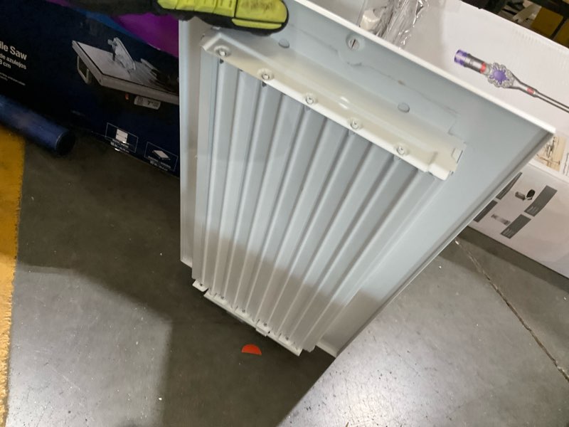 Condition photo showing As Is for floor vent