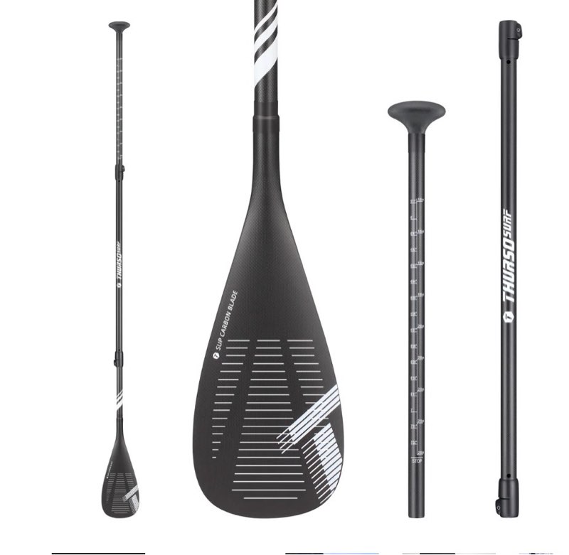 Carbon Elite Slitted SUP Paddle