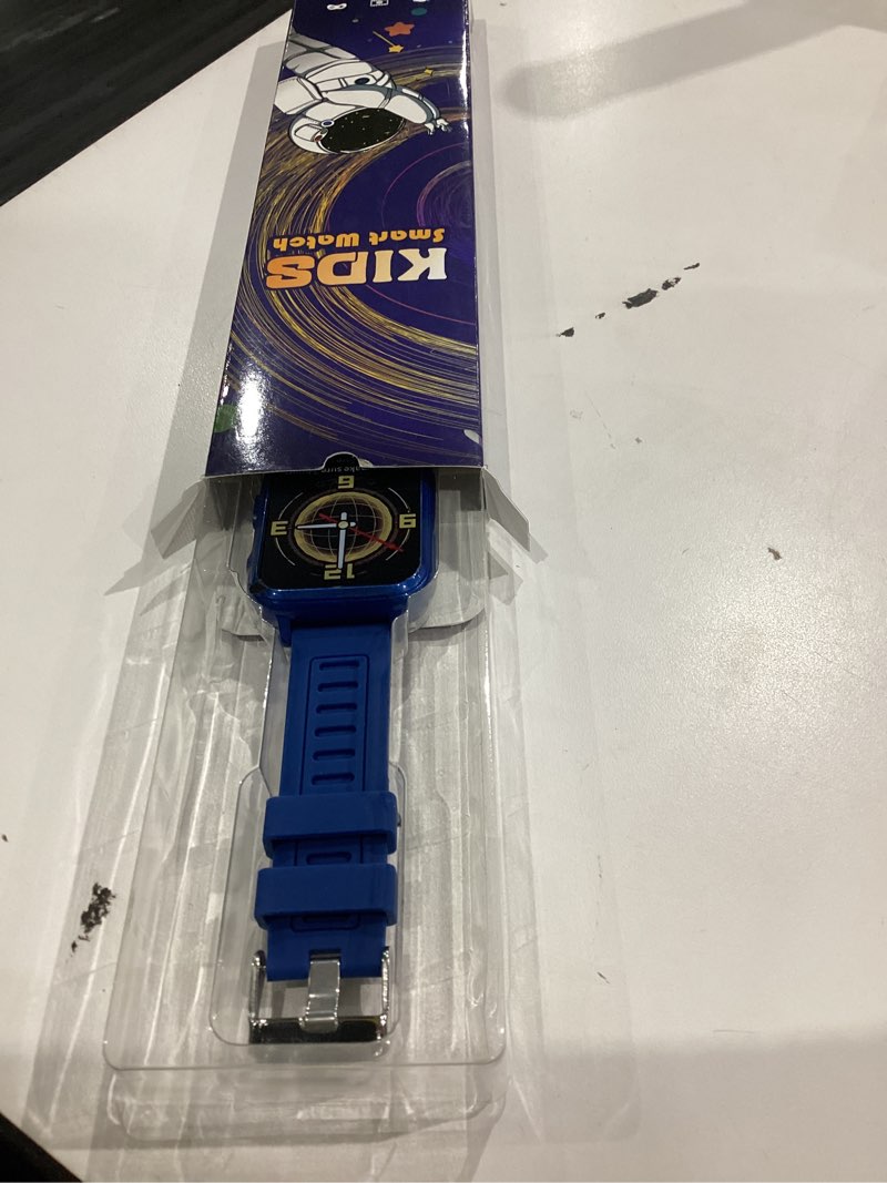 Condition photo showing Good Condition for Phyulls Smart Watch for Kids with 39 Games Alarm Clock, Touchscreen, Calendaring Camera Music Player Time Display Video & Audio Recording, Toys for 3-12 Years Old Boys blue