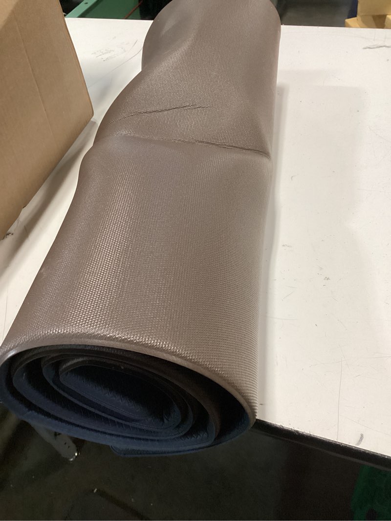 Condition photo showing As Is for (similar) thick superior comfort, relieves pressure, all day ergonomic stain resistant floor rug anti fatigue cushion mat, durable standing desk, foam pad mats kitchen, office, 20x32, beige