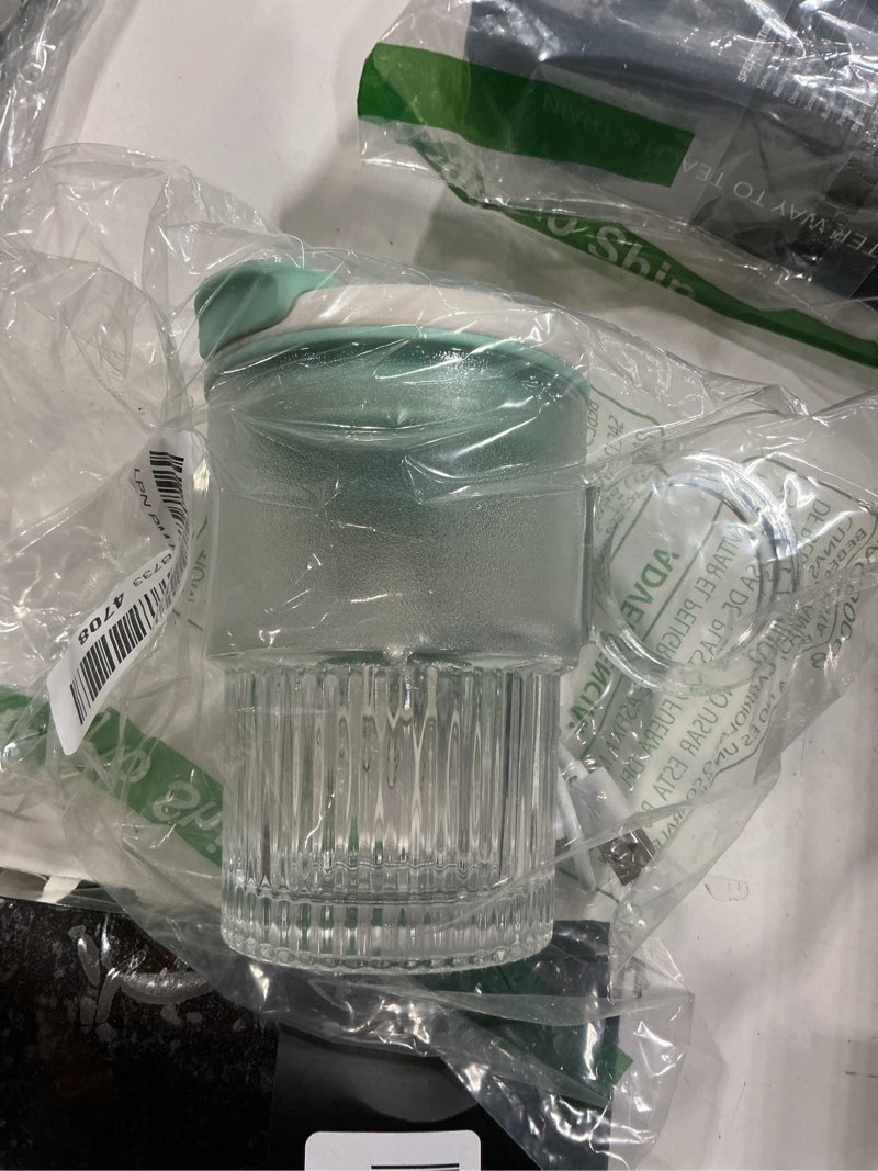 Condition photo showing As Is for ( Similar) Self Stirring Mug, 360mL Rechargeable Electric Ceramic Coffee Mug with Stainless Steel Stir Bar, Automatic Mixing for Coffee, Milk, Hot Chocolate, Protein Powder, Cocoa White - Ceramic Liner