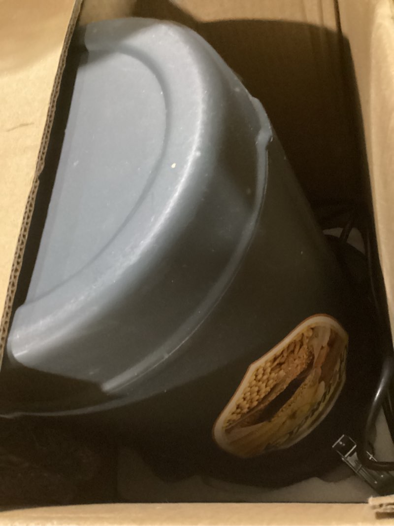 Condition photo showing As Is for FoundGo 6.6gal Electric Agricultural Feed Grain Mill Grinder for Wheat Corn Spice with 5 Filter 110V 1000W 25L