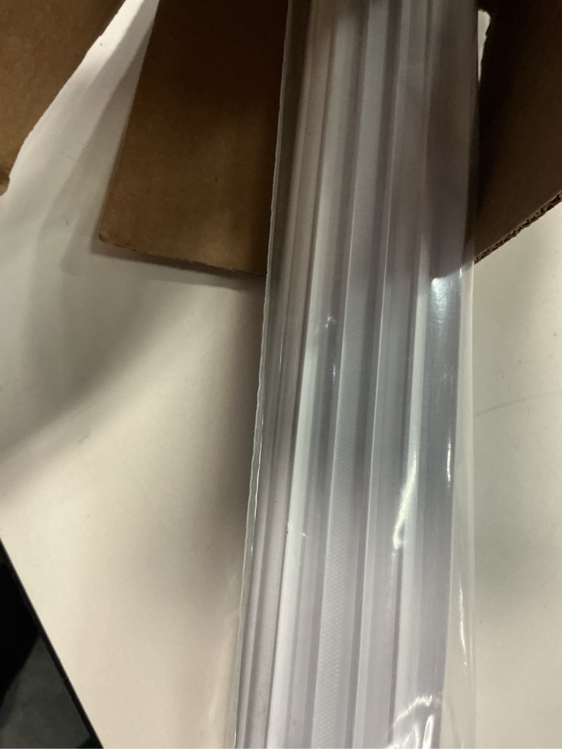 Condition photo showing Good Condition for PVC Slide-On Door Bottom | Adjustable Plastic Weatherstrip Door Bottom with Drip Cap | 3 Feet (36-Inch) | for 1 3/4” Doors | White | Fits Gaps 3/8” to 7/8” | Made in The USA