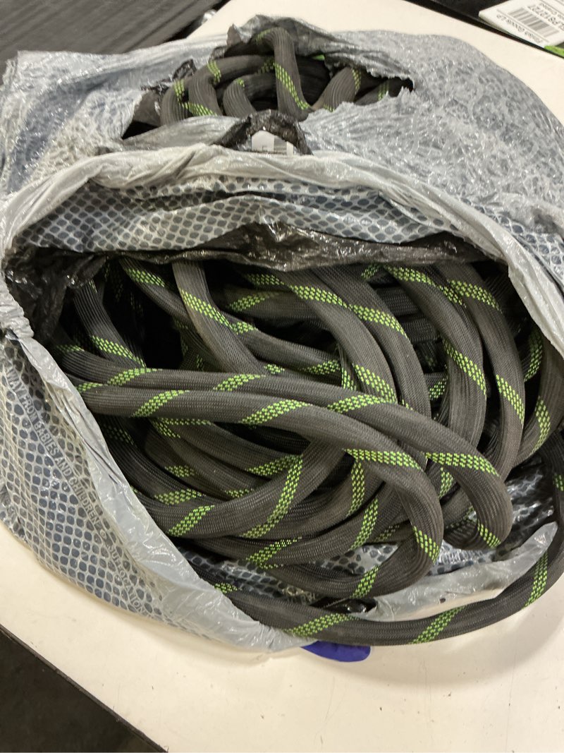 Condition photo showing As Is for 150 ft non-expanding garden hose, 2026 new upgrated non-expandable garden water hose - ultra-light & flexible burst-resistant, kink-free garden hoses, all-weather use for lawns, gardens,outdoor 150ft blackgreen
