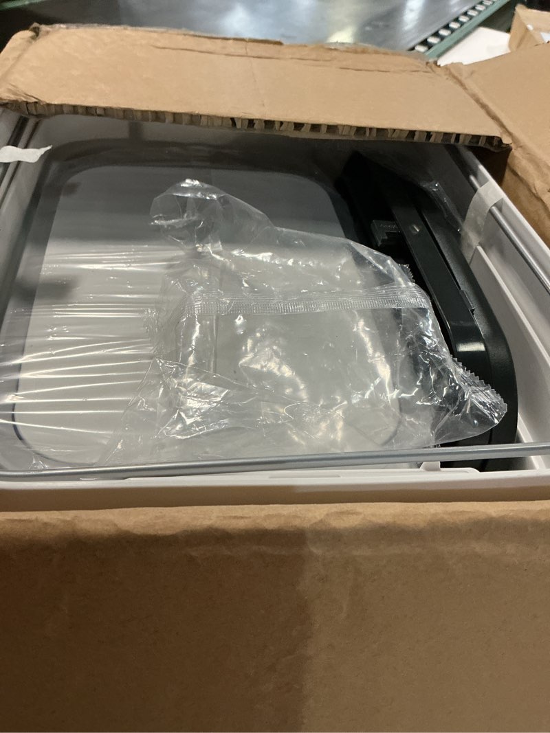 Condition photo showing Good Condition for Gintan 13 Gallon Trash Can with Lid, 25-45 L Altitude Variable Bin, Garbage Can with Wheels for Kitchen, Bathroom, Bedroom, Office, Two Space-Saving Small Waste Bin and Garbage Bag Big White