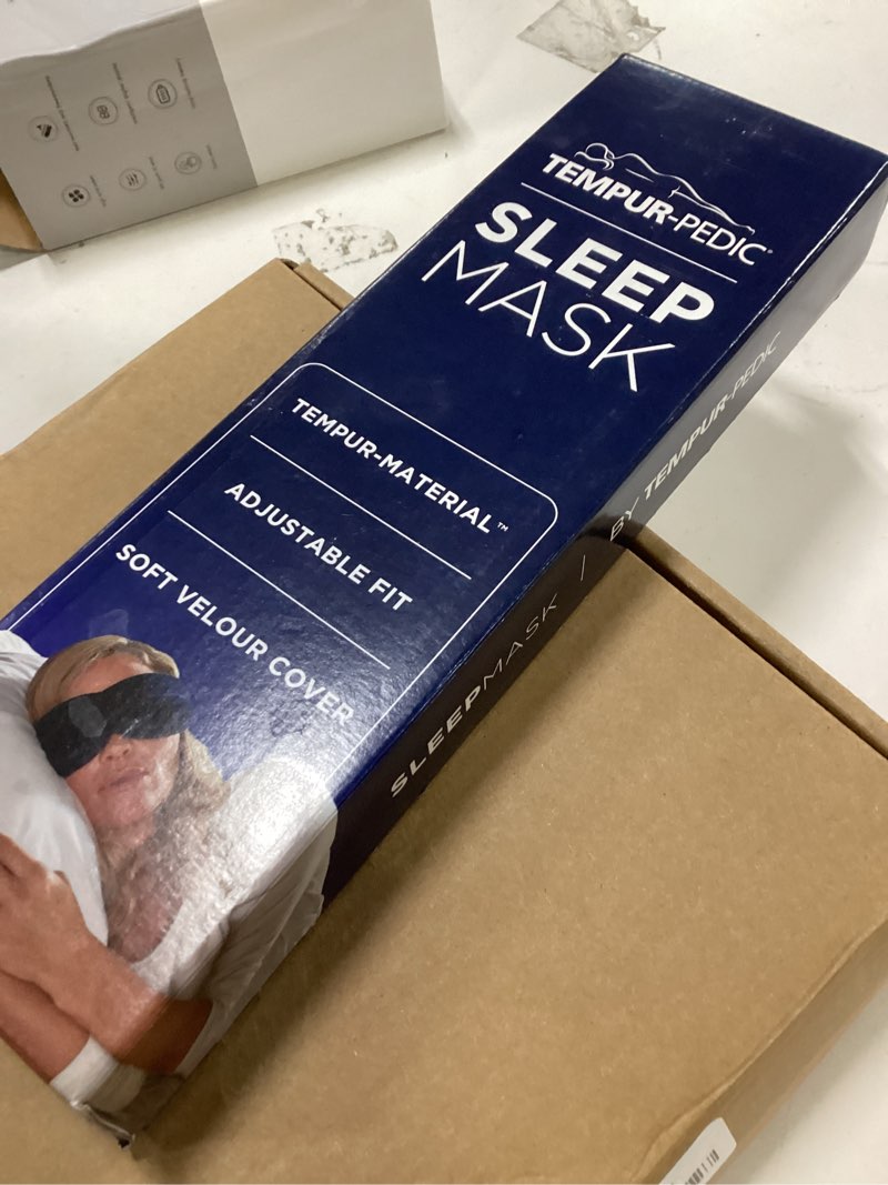 Condition photo showing New/Like New for Tempur-Pedic Sleep Mask, One Size, Navy, 1 Count (Pack of 1)
