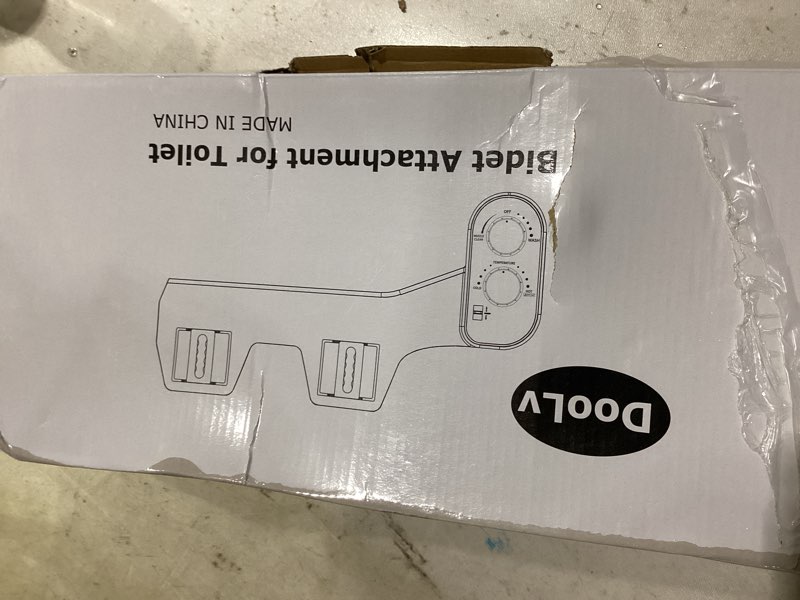 Condition photo showing Good Condition for hot and cold bidet attachment for toilet, ultra-slim bidet attachment warm water, non-electric adjustable pressure self cleaning sprayer nozzle control for posterior, feminine wash
