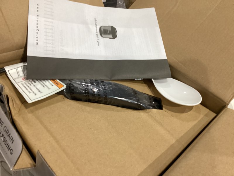 Condition photo showing New/Like New for AROMA Digital Rice Cooker, 4-Cup (Uncooked) / 8-Cup (Cooked), Steamer, Grain Cooker, Multicooker, 2 Qt, Stainless Steel Exterior, ARC-914SBD 4 Cup Uncooked / 8 Cup Cooked