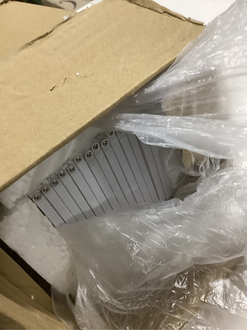 Condition photo showing Good Condition for Bathtub Tray, Foldable Anti-dust Bathtub Cover Bath Insulation Cover, PVC Shutter Bath Lid Fit Most Tubs, Can Store Wine Glass, Books, Tablets, Cellphones (White, 150×70×0.6CM) 150×70×0.6CM Light Gray