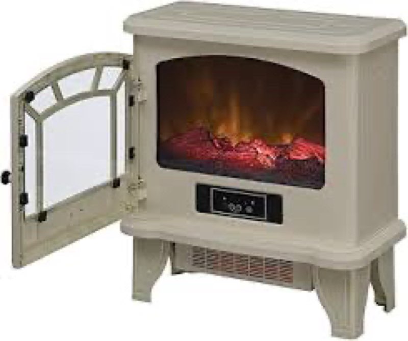 duraflame Infrared Quartz Electric Stove Heater - DFI-591-05 Cream 