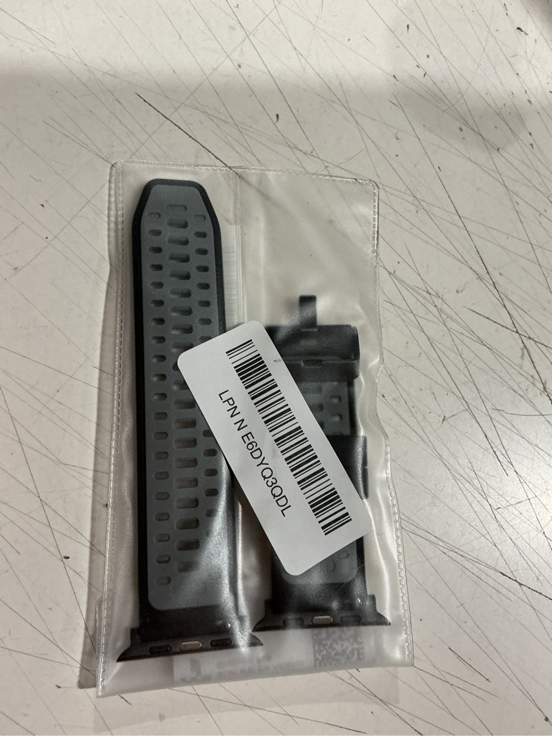 Condition photo showing As Is for rubber watch band?for apple watch band ultra 1 2 49mm replacement watch accessories wristband 9 8 7 6 5 4 se series 45mm 44mm 42mm watch straps