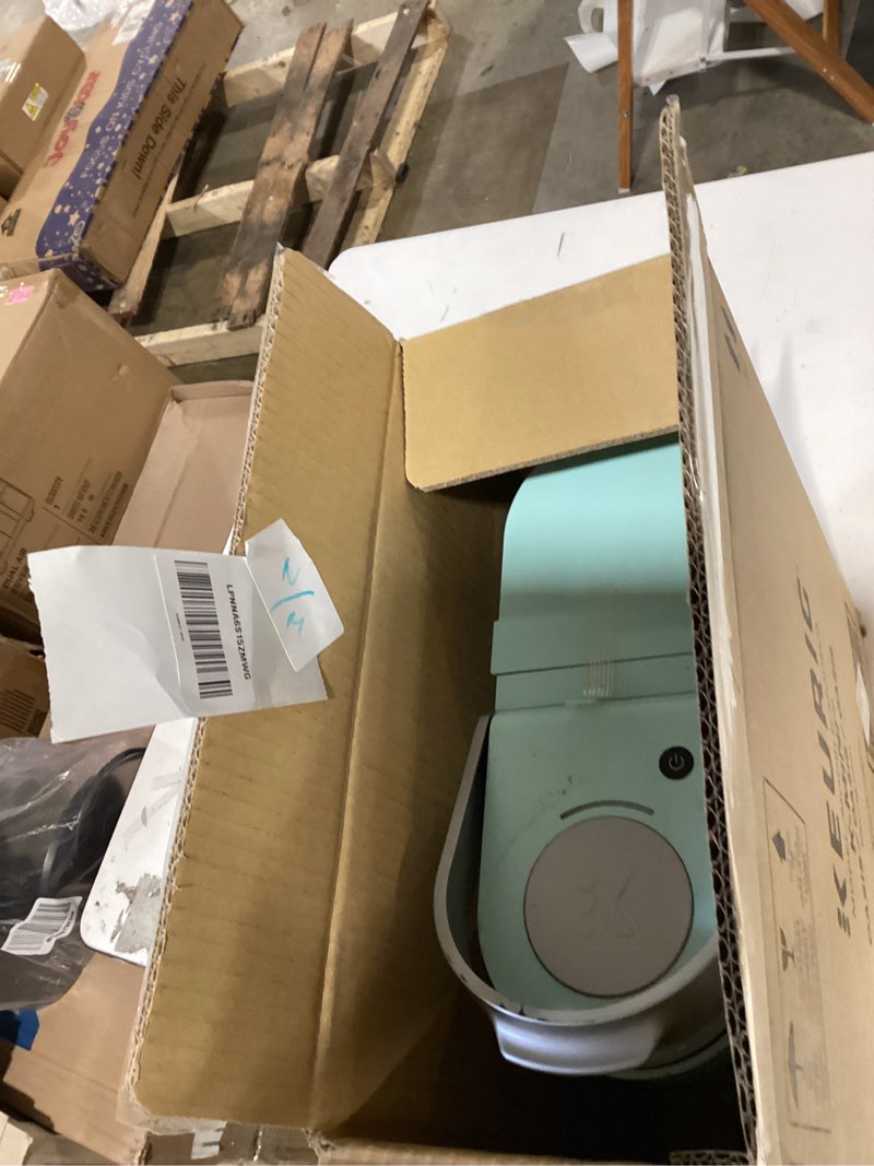Condition photo showing As Is for keurig k-mini single serve k-cup pod coffee maker, 6 to 12oz brew size, with cord storage, perfect for small spaces, black