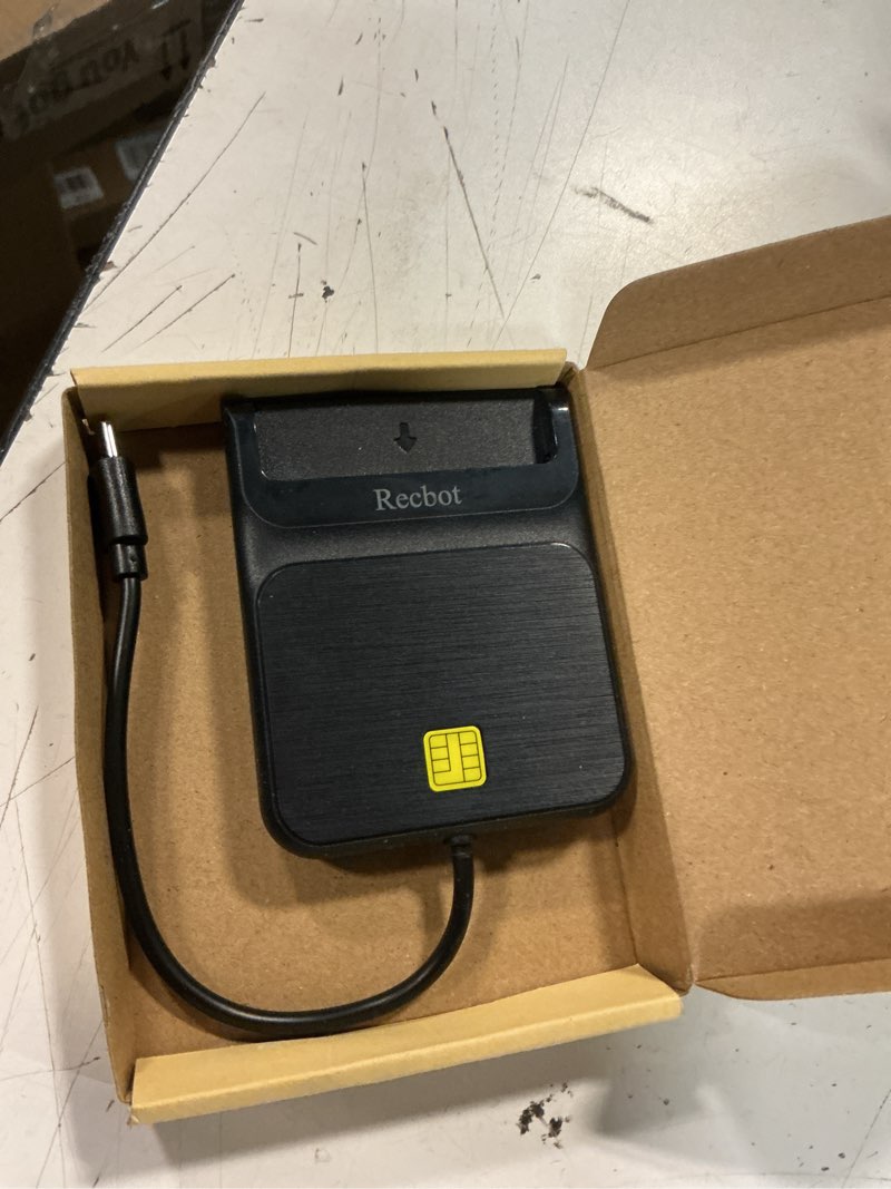 Condition photo showing Good Condition for Recbot CAC Reader USB C, CAC Reader Military USB C, DOD Military USB C Common Access CAC Card Reader Military, Compatible with Windows, Mac OS and Linux 12026-9C