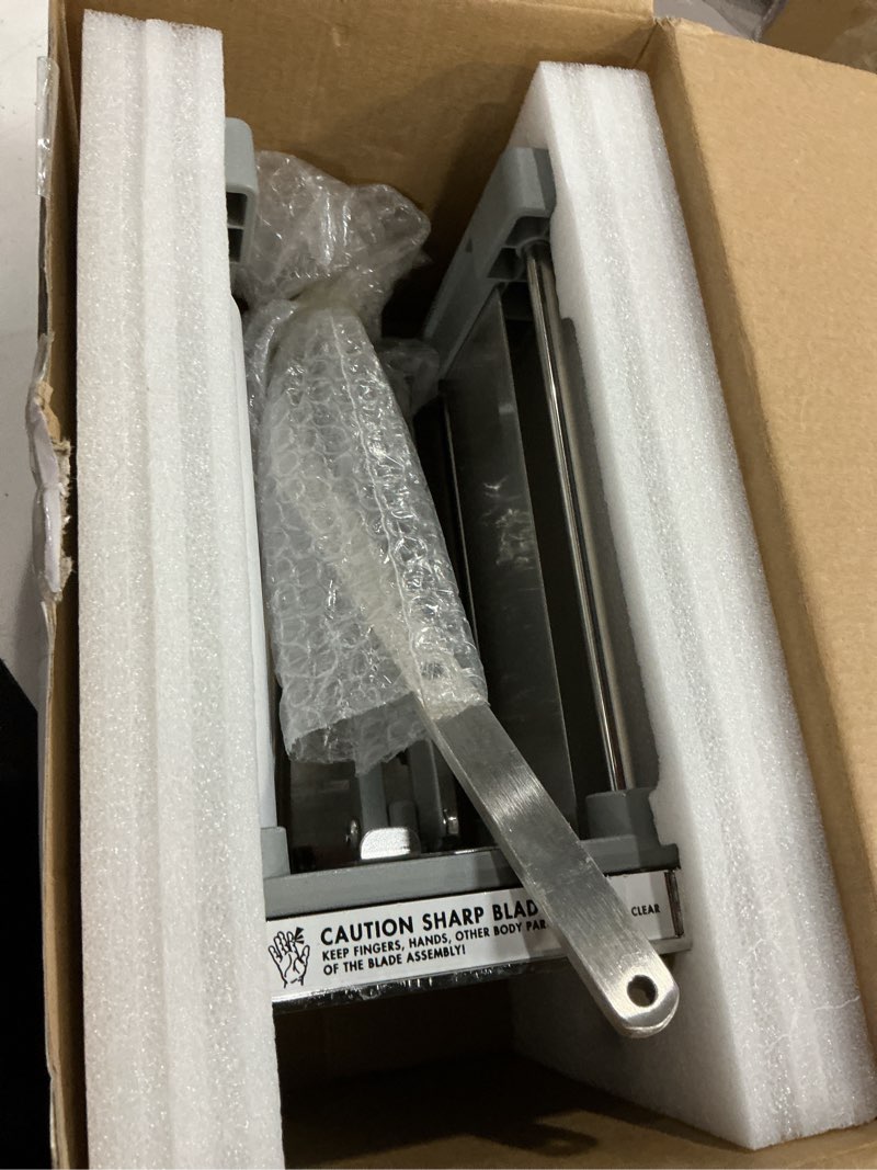 Condition photo showing Good Condition for French Fry Cutter, Sopito Professional Potato Cutter Stainless Steel with 3/8-Inch Blade Great for Potatoes Carrots Cucumbers