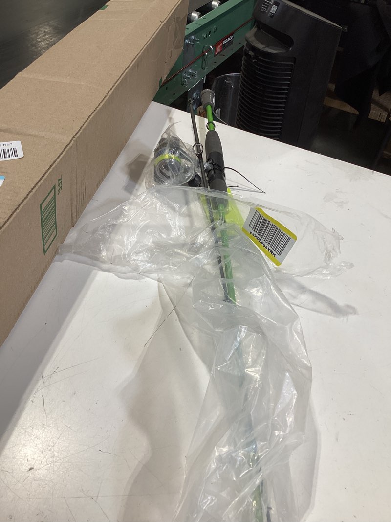 Condition photo showing Good Condition for lew's crappie thunder spinning reel and fishing rod combo, 2-piece im6 graphite blank, right or left-hand retrieve 6'6"