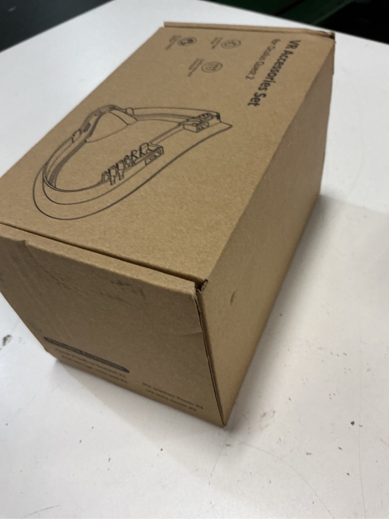 Condition photo showing New/Like New for vr facial interface and foam replacement set for oculus meta quest 2 | removable facial interface frame & foam face covers replacement & anti-leakage nose pad & lens cover 1 interface bracket with lens cover