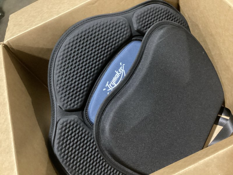 Condition photo showing Good Condition for trymaker kayak seat with back support, paddle board seat for inflatable boards, 264lbs capacity thickened replacement for sit on top kayak fishing canoe gray 1 pack