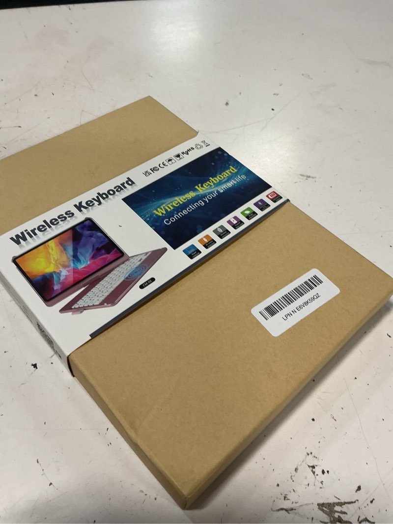 Condition photo showing New/Like New for taiyang for ipad 10th generation case with keyboard 10.9" 2022 & 11th (a16) 2025, touch trackpad keyboard case for 11/10th generation-360° rotate,pencil holder, keyboard for ipad 10th gen, gray