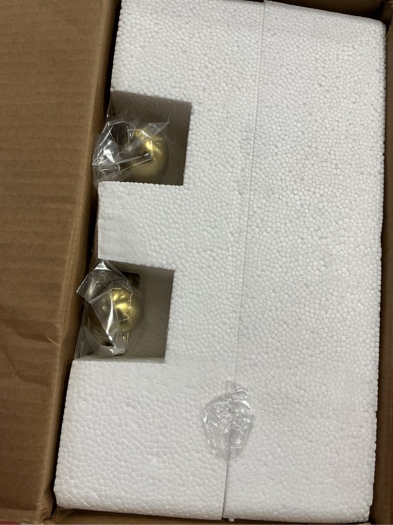 Condition photo showing New/Like New for pokat 20.75" small modern ceramic table lamps set of 2 for bedroom, white bedside lamps for night stands, farmhouse desk home decor gift nightstand table lamps for living room end table beige 20.75'' small - beige and white