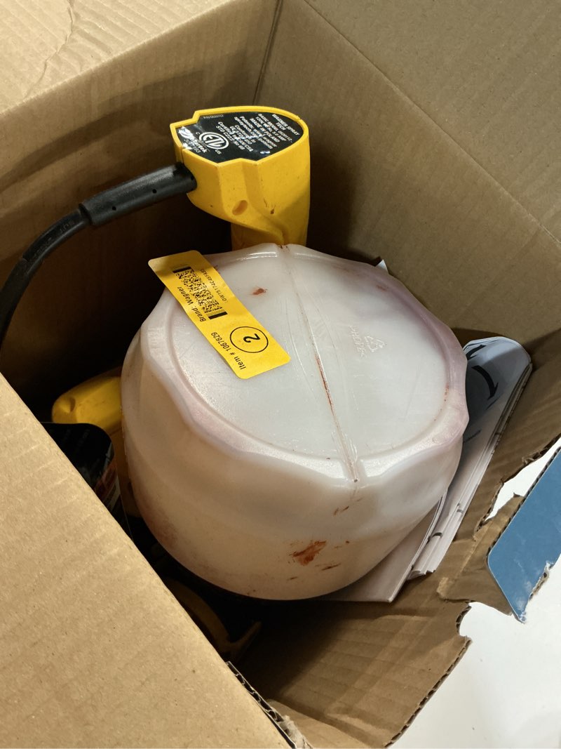 Condition photo showing As Is for wagner control spray qx5 corded electric handheld hvlp paint sprayer (compatible with stains)