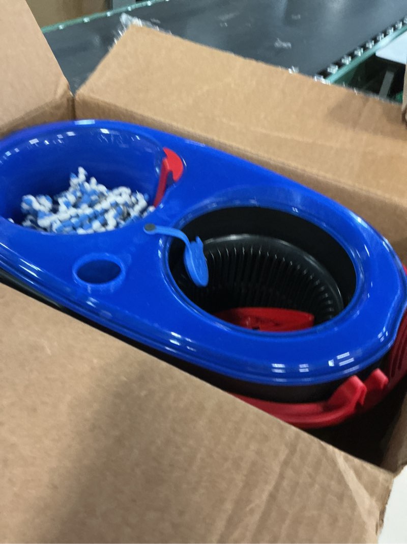 Condition photo showing Good Condition for O-Cedar RinseClean Spin Mop & Bucket System | Clean with Water | Removes 99% of Bacteria Plastic Rinseclean Spin Mop & Bucket Cleaning System