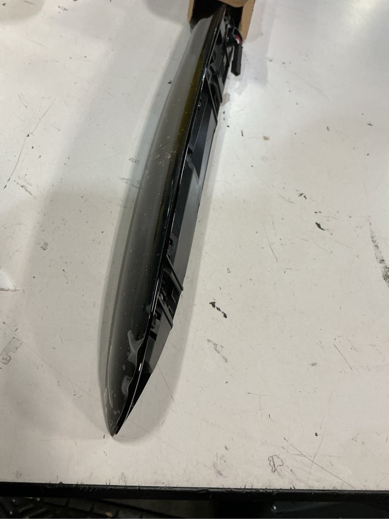 Condition photo showing Good Condition for motoku glossy black trunk liftgate pull handle w/lamp for mini cooper r56 r57 r58 r59 2007-2015 rear tailgate lid trunk hatch backhatch release handle trim