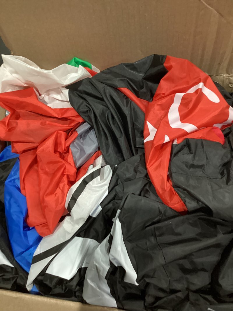 Condition photo showing As Is for COMIN 5.2 FT Tall Christmas Inflatables Outdoor Decorations Blow Up Waving Santa Claus with Built-in LEDs for Christmas Indoor Outdoor Yard Lawn Garden Decorations