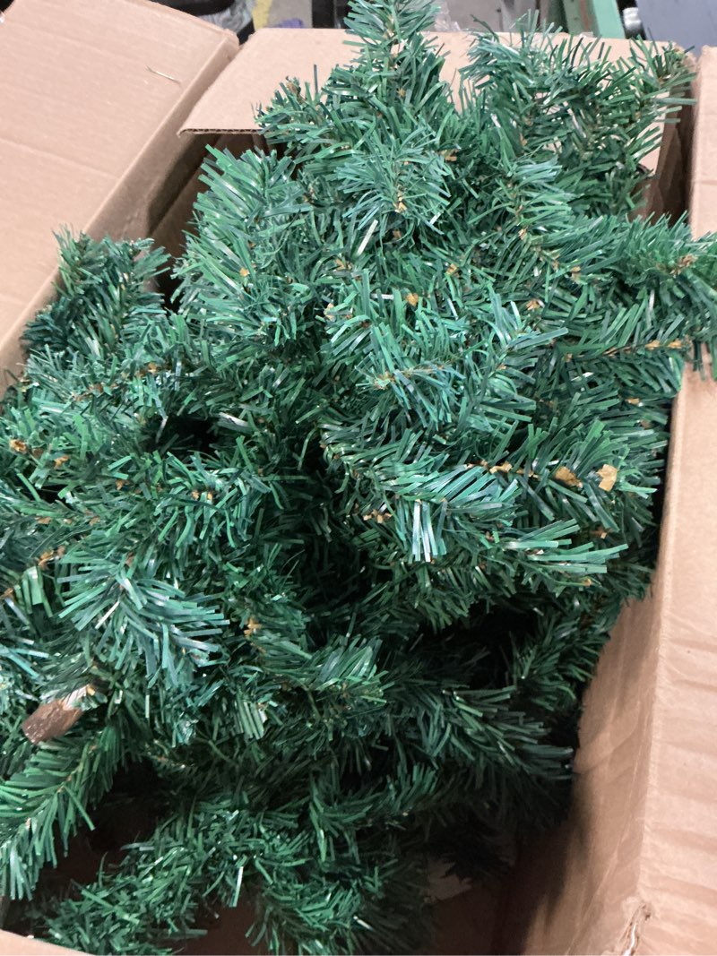 Condition photo showing As Is for Mr. Pen Artificial Christmas Tree - 4.5ft Realistic Xmas Tree for Bedroom, Indoor Use